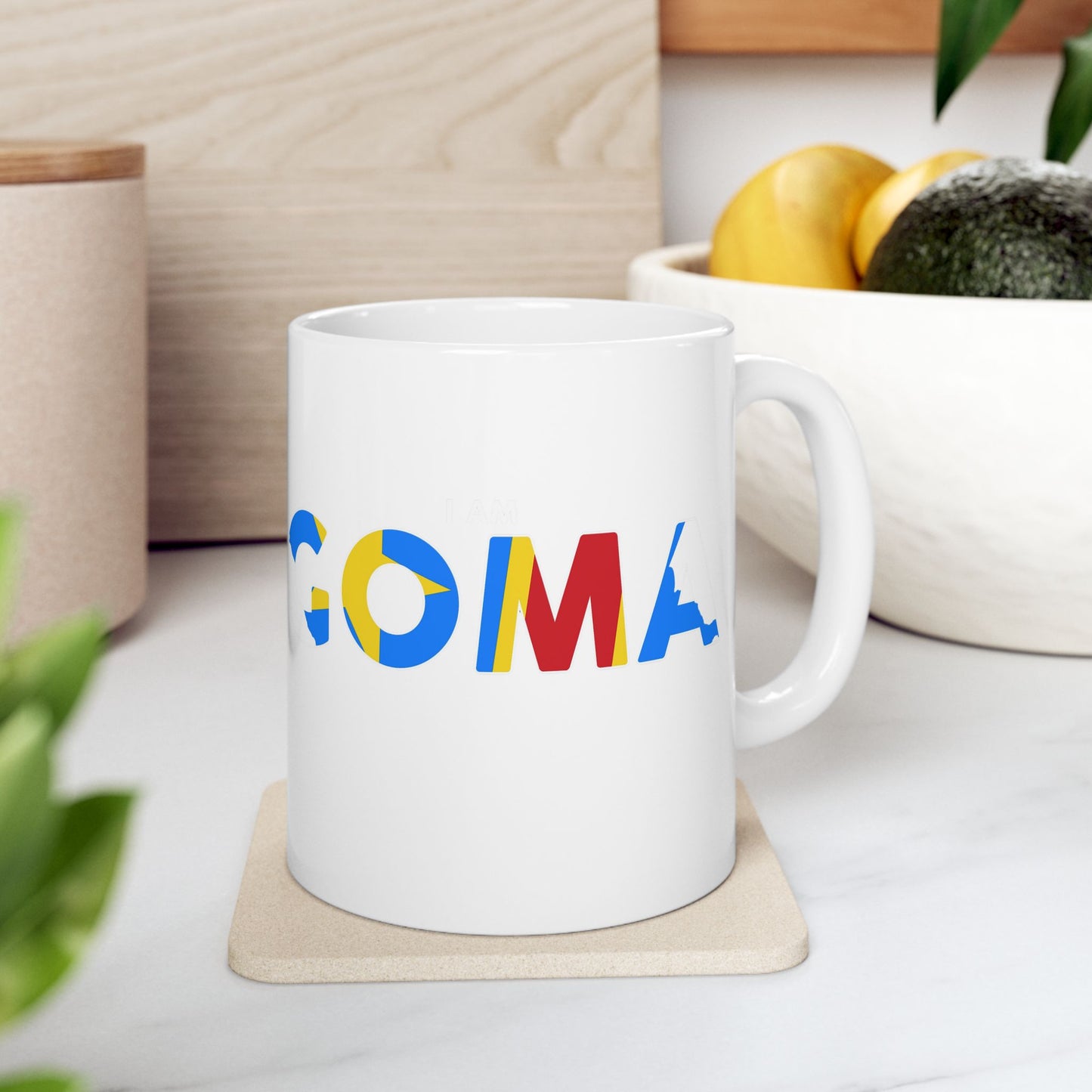 The “I Am Goma” Mug
